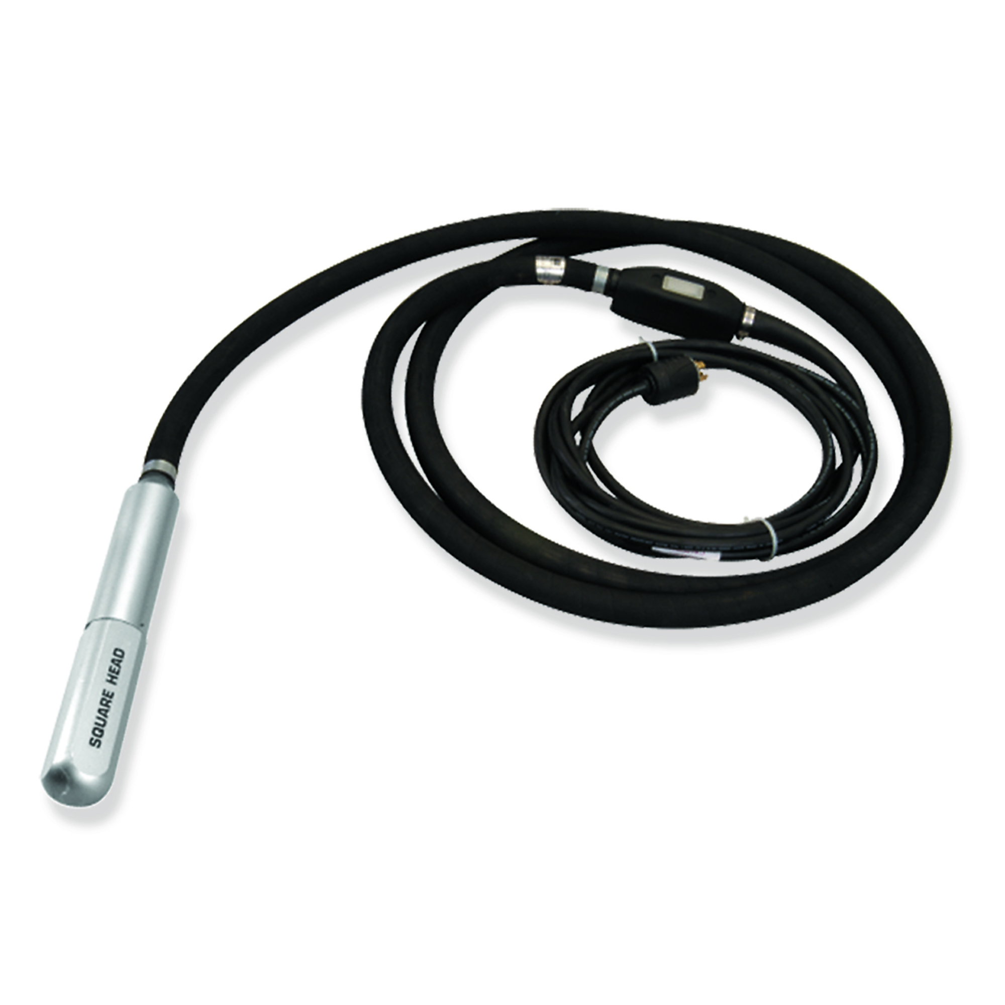 Wyco High-Cycle Vibrator Head - 6ft. Hose, 2.375in. Head, 1600 lb Rotor, 10,800 VPM, Model# W416-306